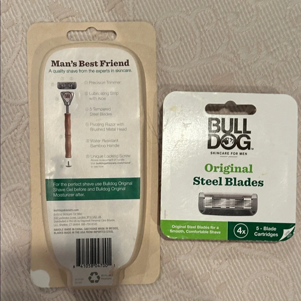 BULL DOG Men's skincare & Toiletry Bag